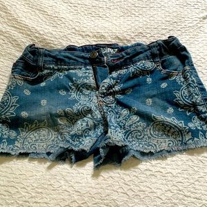 Jean shorts